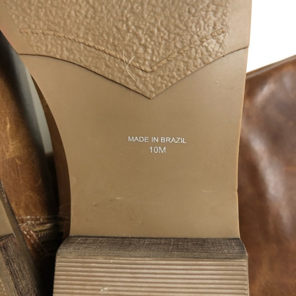 Matisse Lariat brown leather riding boots (10) - Picture 11 of 13